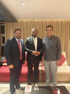 With Mayor of Islington , City of London and Former Deputy Chief Minister of Karnataka.